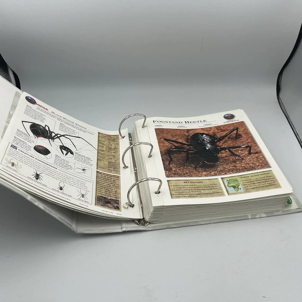 Lot of 2 Wildlife Explorer Binders with Lots of Cards See Description
